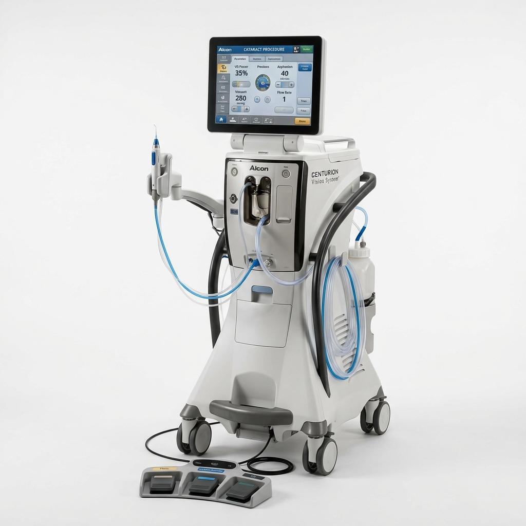 Manglam SurgiSonic-V9 Phacoemulsification & Vitrectomy Workstation